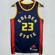 2025 Warriors GREEN #23 City Edition NBA Jerseys