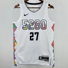 2025 Nuggets MURRAY #27 White City Edition NBA Jersey