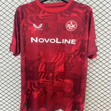 2024/25 Kaiserslautern Home Red Fans Soccer Jersey 凯泽斯劳滕