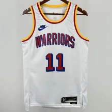 2024/25 Warriors THOMPSON #11 White Retro NBA Jerseys 热压