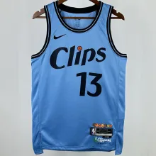 2025 Clippers GEORGE #13 Blue NBA Jerseys