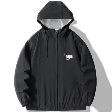 2025 Nk~ Black Windbreaker （812）