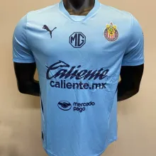 2024/25 Chivas Blue GK Player Version Soccer Jersey