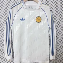 2025 Leeds Utd White Retro Soccer Jersey