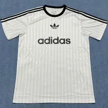 2025 AD~ White Retro Style Fans Soccer Jersey