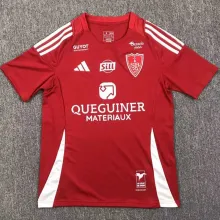 2024/25 Brestois Home Red Fans Soccer Jersey