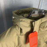 2025 THE N FACE Dark Yellow Cotton Clothing （E17）