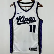2024/25 Kings SABONIS #11 White NBA Jerseys 热压