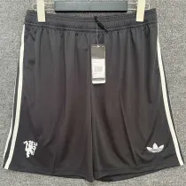 2024/25 M Utd Black Shorts Pants