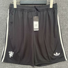 2024/25 M Utd Black Shorts Pants