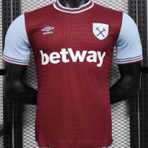 2024/25 West Ham Home Player Version Soccer Jersey