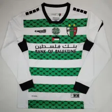 2024/25 Palestino Green White Long Sleeve Soccer Jersey