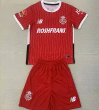 2024/25 Deportivo Toluca Home Red Kids Soccer Jersey