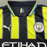 RODRIGO #16 Man City 1:1 Quality Away Fans Soccer Jersey 2024/25 (League Font） ★★