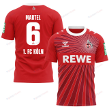 2024/25 1. FC Köln Away Red Fans Soccer Jersey 科隆