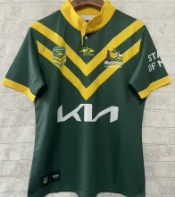 2025 Australia Green Rugby Jersey 澳大利亚