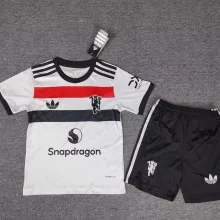 2024/25 M Utd Third White Kids Soccer Jersey