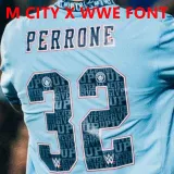 2024/25 Man City 4Th Kids Soccer Jersey