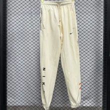 2025 Nk~ Off-White Pure Cotton Sports Trousers Zipper style