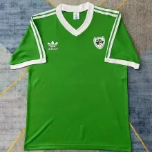 1986 Ireland Home Green Retro Soccer Jersey