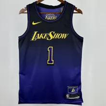 2025 Lakers RUSSELL #1 City Edition NBA Jerseys