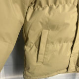2025 THE N FACE Dark Yellow Cotton Clothing （E17）