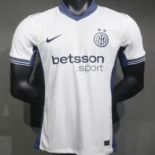 2024/25 In Milan Away White Player Version Soccer Jersey 有胸前广告