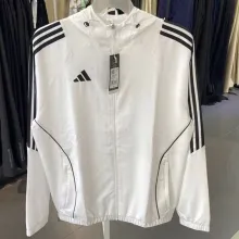 2025 Ad~ White Windbreaker