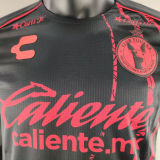 2024/25 Tijuana Home Red Black Player Version Soccer Jersey 蒂华纳