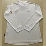2002/03 RM Home White Retro Long Sleeve Soccer Jersey