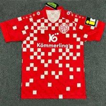2024/25 Mainz 05 Home Red Fans Soccer Jersey 美因茨