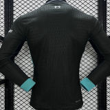2024/25 LFC Away Black Player Version Long Sleeve Soccer Jersey