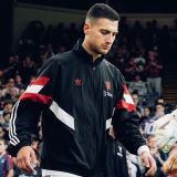 2024/25 M Utd Black Windbreaker Embroidered Logo （刺绣队徽）