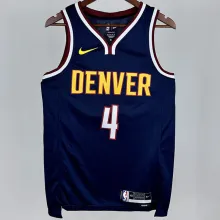 2024 Nuggets WESTBROOK #4 Sapphire Blue NBA Jersey