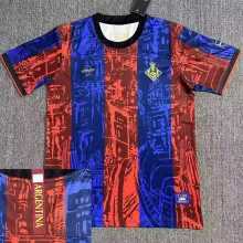 2025 BA x Argentina Special Edition Fans Soccer Jersey 巴傻 x 阿根~