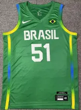 2024 Brazil Team CABOCLO #51 Green Jersey