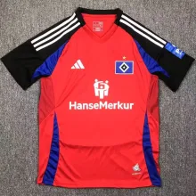 2024/25 Hamburger SV Third Red Fans Soccer Jersey 汉堡