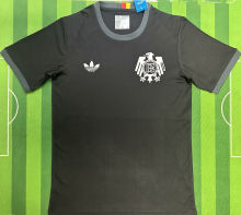 2025 Germany Retro Style Black Fans Jersey