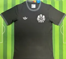 2025 Germany Retro Style Black Fans Jersey