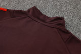 2025 PSG Red Brown Jacket Tracksuit