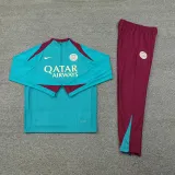 2025 PSG Kids Green Sweater Tracksuit