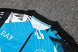 2025 Napoli Blue Kids Sweater Tracksuit 喷墨