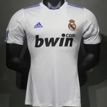 2010/11 RM Home White Retro Player Version Soccer Jersey 球员版
