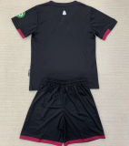 2024/25 West Ham Away Black Kids Soccer Jersey