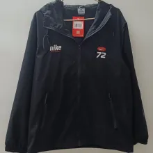 2025 Nk~ Black Windbreaker