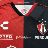 2024/25 Atlas Home Red Black Fans Soccer Jersey 阿特拉斯