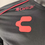 2024/25 Tijuana Home Red Black Player Version Soccer Jersey 蒂华纳
