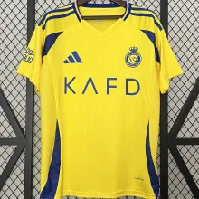 2024/25 Al Nassr Home Yellow Fans Soccer Jersey
