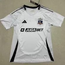 2025/26 Colo-Colo Home White Fans Soccer Jersey