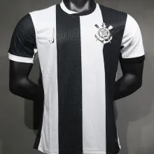 2024/25 Corinthians Third Black WHite Player Version Soccer Jersey